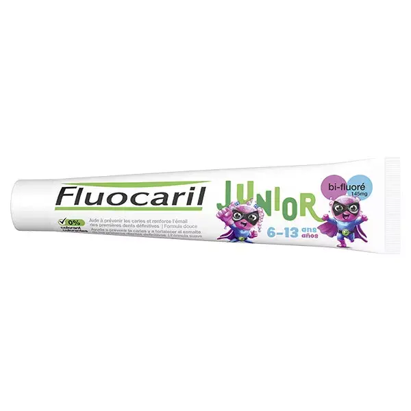 Fluocaril Junior 6-12 anos Pasta de dente em gel com bolhas 75ml