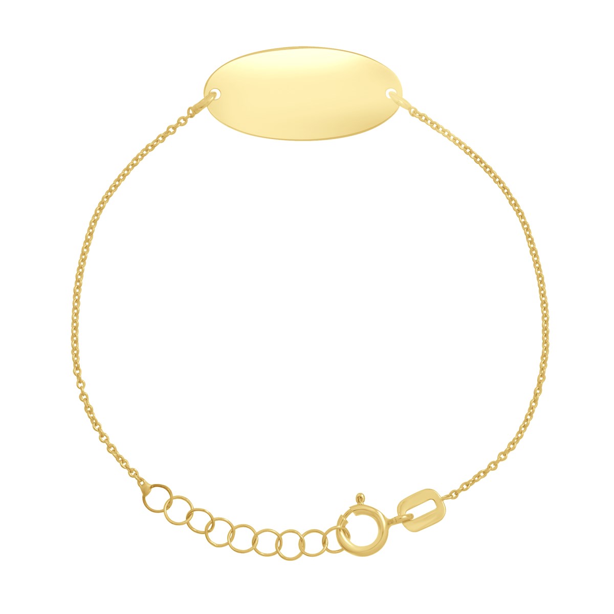 Bracelet GOURMETTE - Or Jaune
