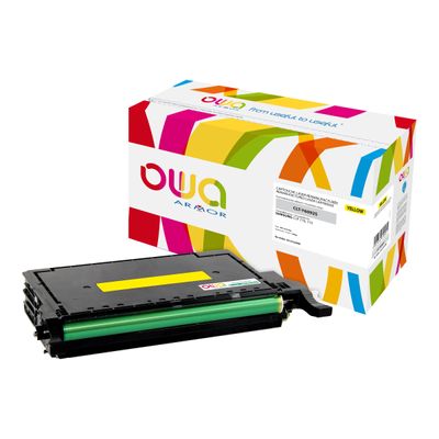 Cartouche laser compatible Samsung CLT-6092S - jaune - Owa K15722OW