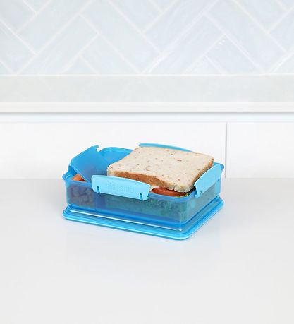 Sistema Madkasse - Snack Attack Duo - 975 ml - Blå