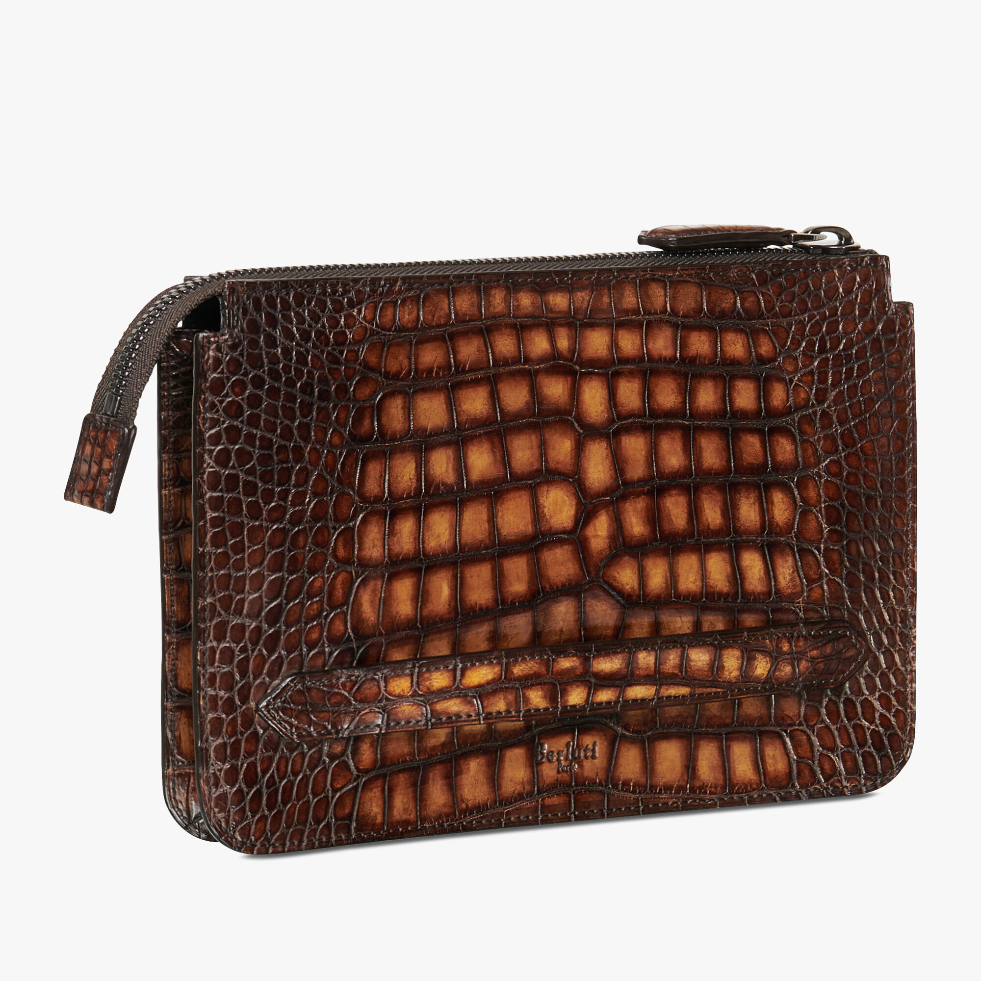 Portefeuille Tersio Tout-En-Un En Cuir D'Alligator