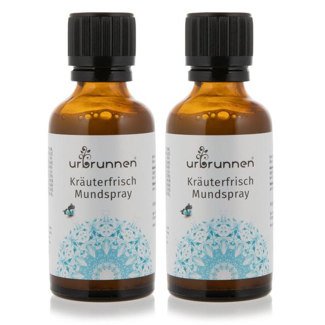 Kräuterfrisch Mundspray, 2er-Set