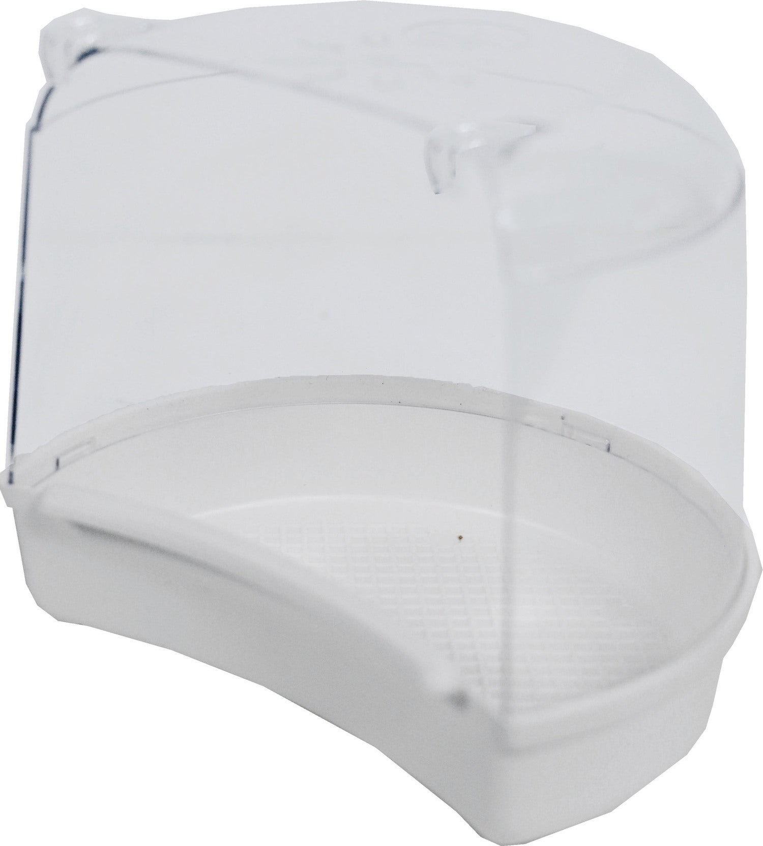 Boon vogelkooi accessoire badhuis wit 15,5 x 12 x 13,5 cm
