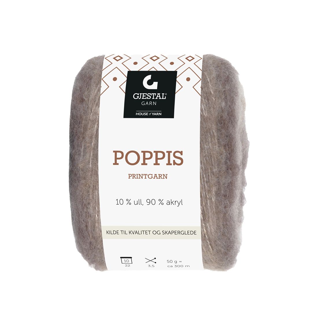 Poppis 50gr garnnøste