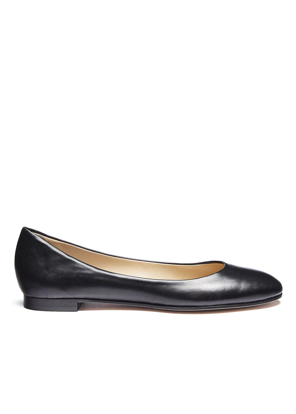 BALLERINE LALLIER CUIR NOIR