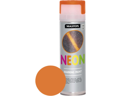 Maston NEON spuitverf, markeerspray, oranje, 500 ml