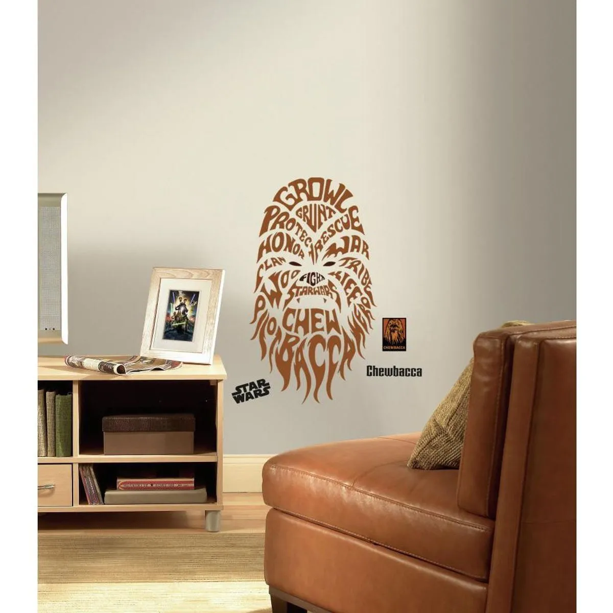 TheDecoFactory Star Wars Chewbacca - Sticker graphique