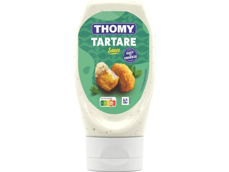 Thomy Tartare Sauce 300 ml Würzige Saucenspezialität aus Sonnenblumenöl und Essiggurken