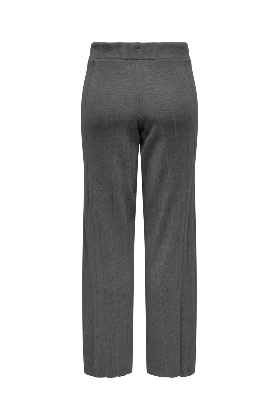 Only Onltess Pant Knt 4630574 dark grey melange