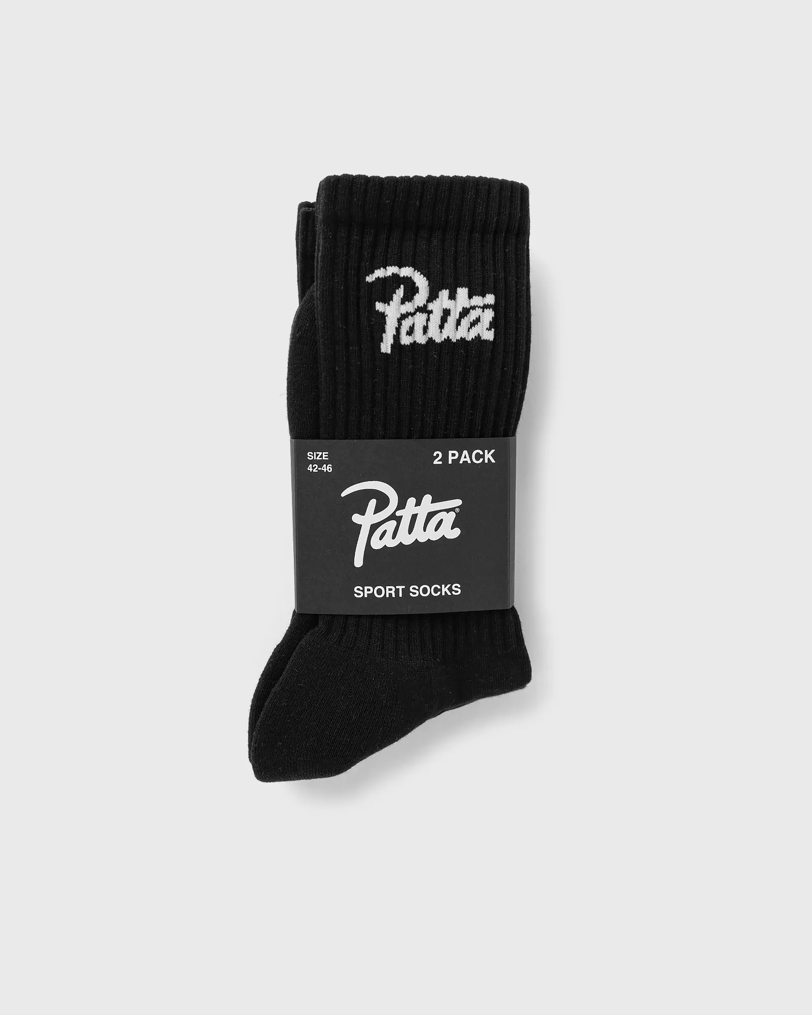 PATTA Script Logo Sport Socks (2-Pack)