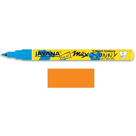 KREUL Javana texi mäx Sunny fine für helle Stoffe Orange