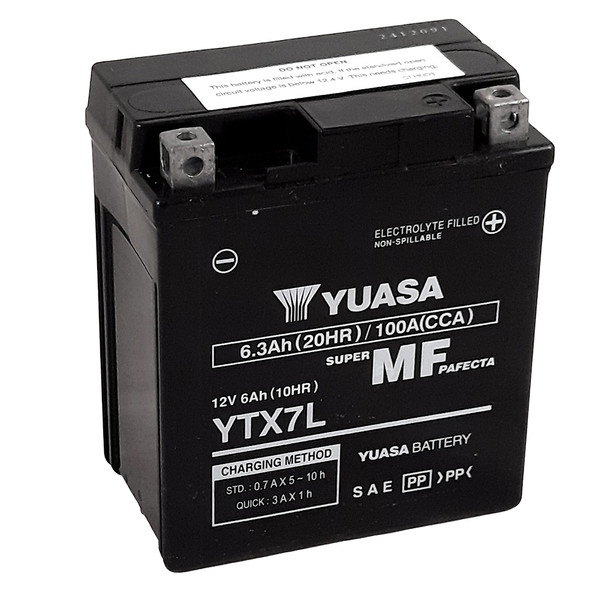 Yuasa - Batterie YTX7L-BS SLA AGM