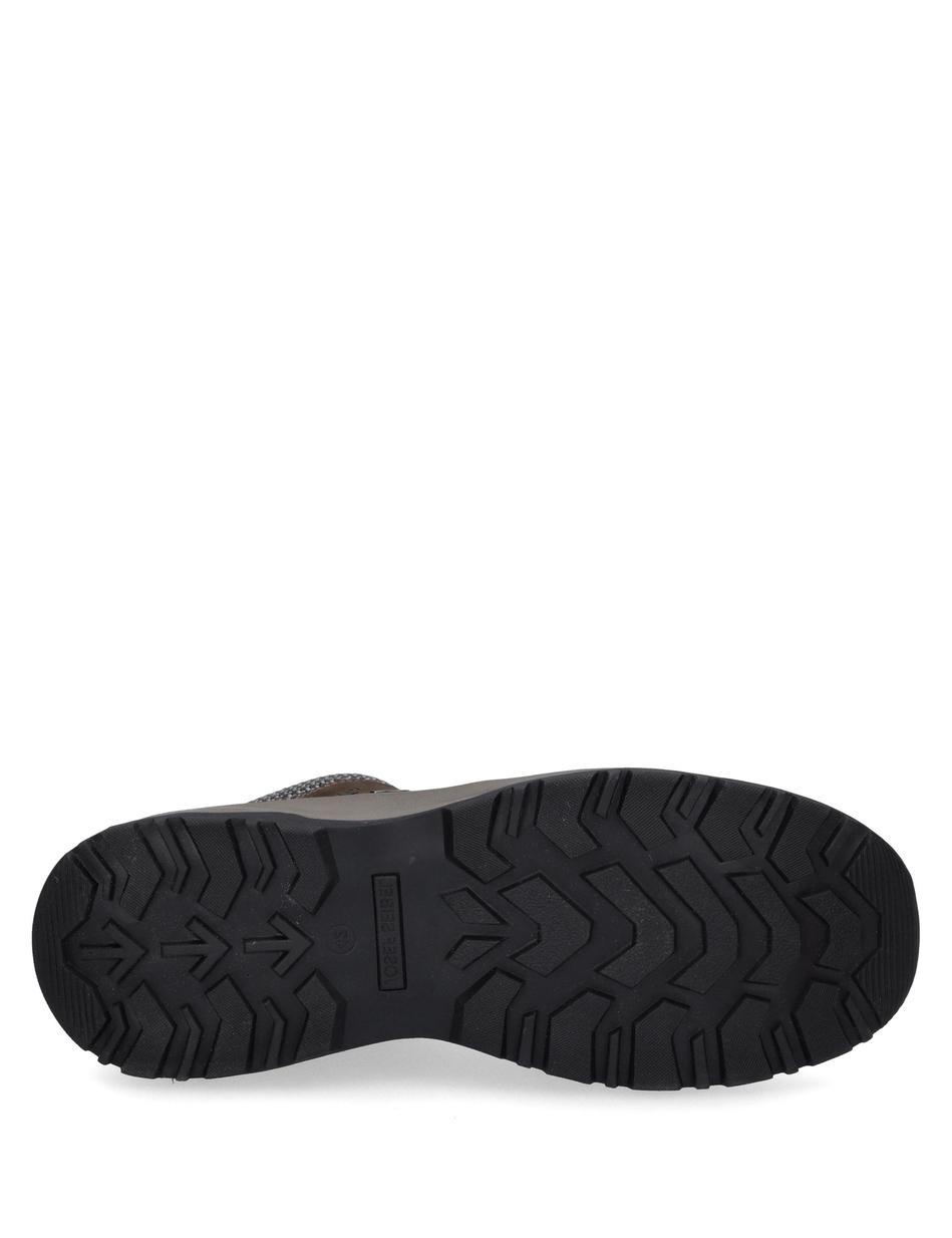 Stiefelette Leroy 53, braun-kombi