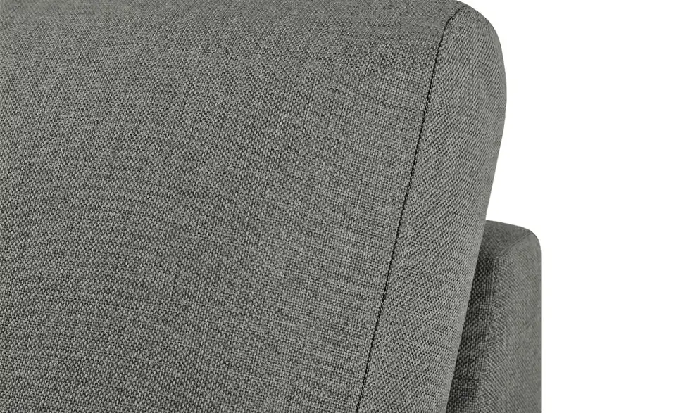 Ecksofa Rome Anthrazit rechts Webstoff