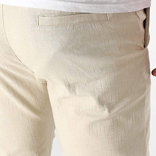 Pantalon Chino Slim Beige