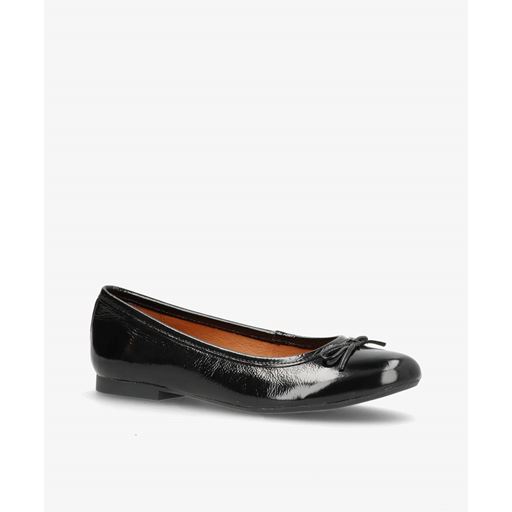 Phenumb Bisque Ballerinasko, Leather Patent Black, 41