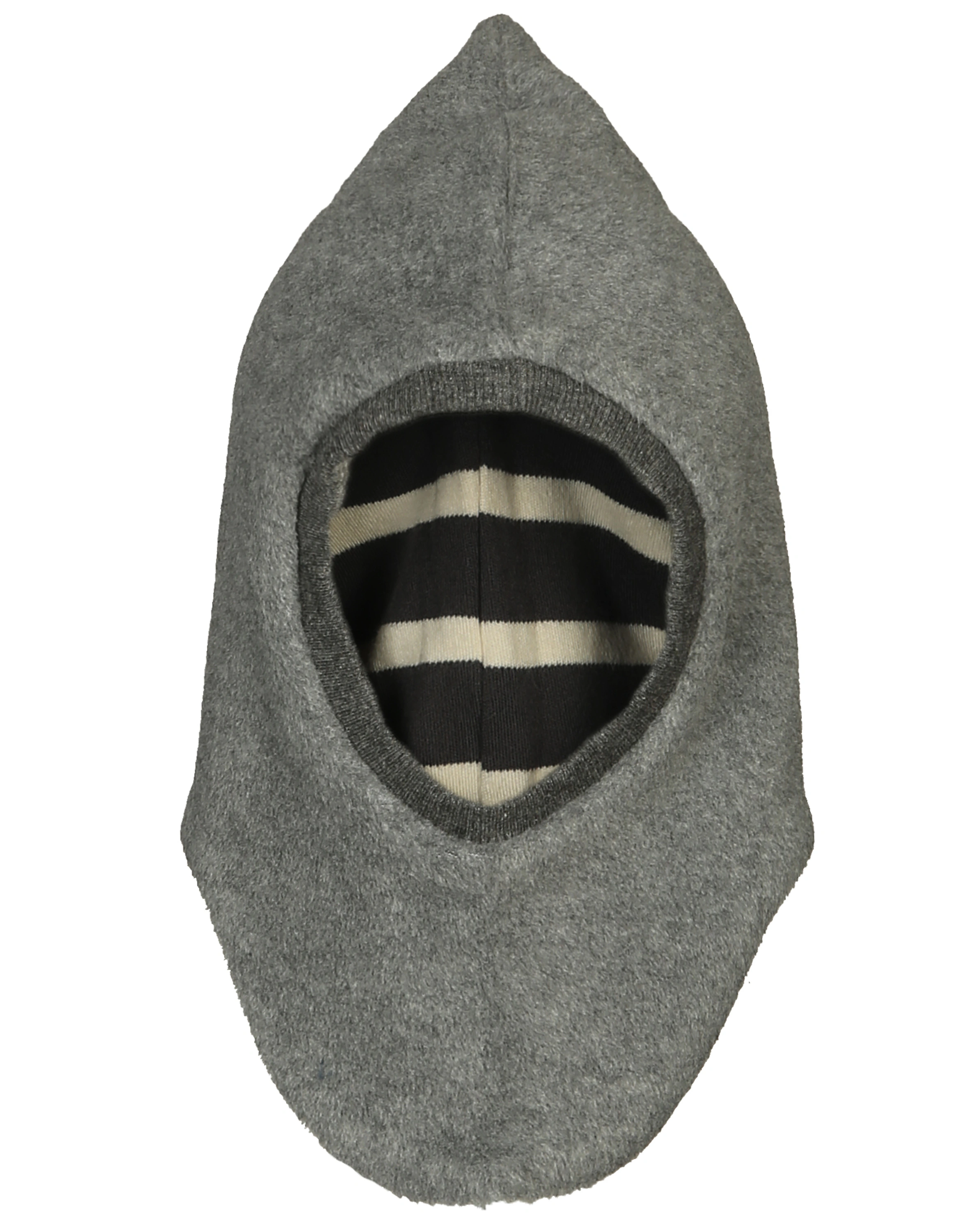 Fleece-Schlupfmütze TIER in grau