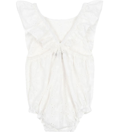 Konges Sløjd Sommerkleid - Lacey - Optik White