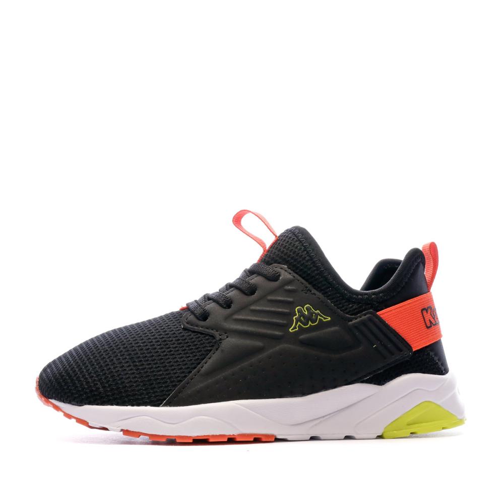 Kappa Baskets Noir/Rouge Garçon Kappa San Puerto