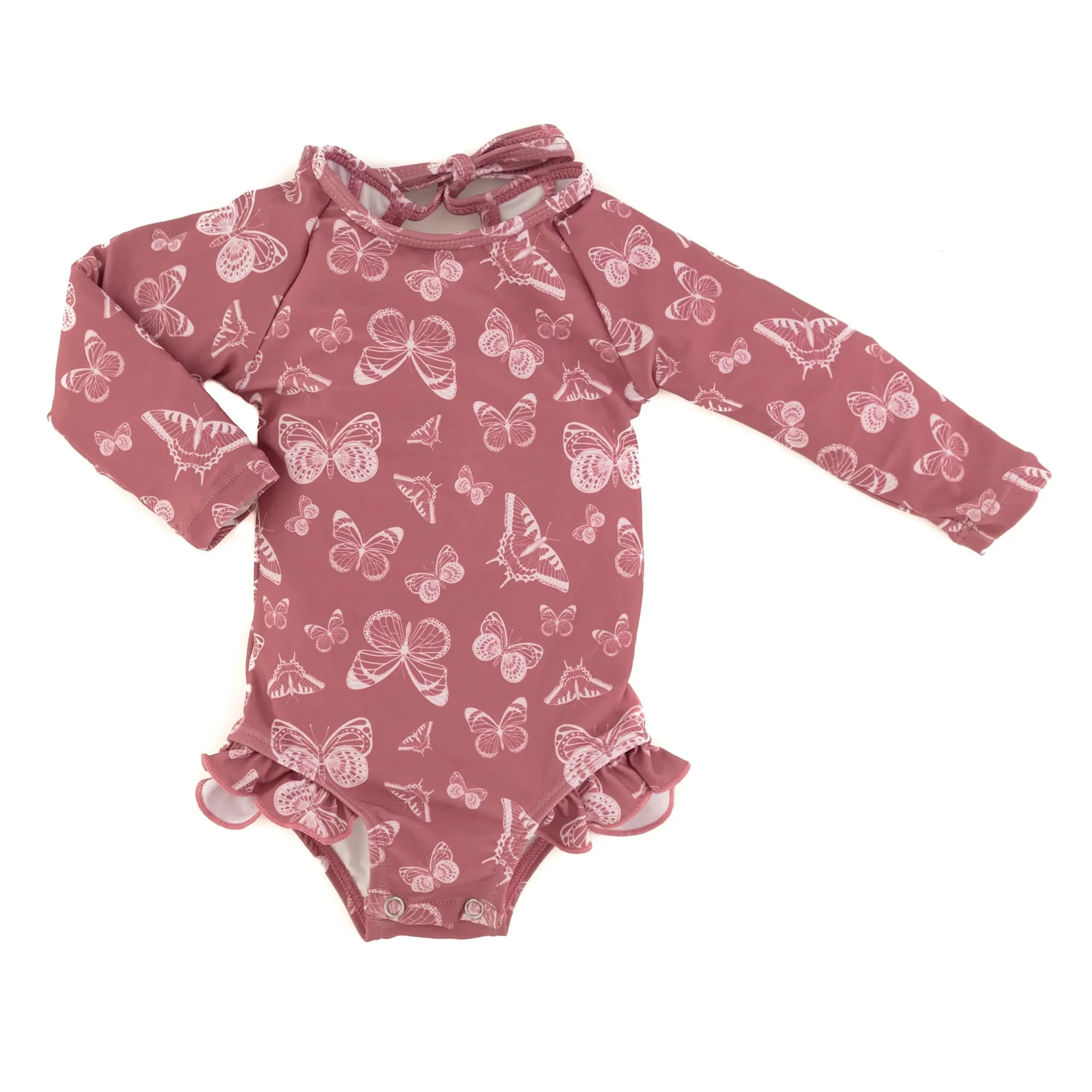 Current Tyed Maillot UV Volant Papillon0-24mois