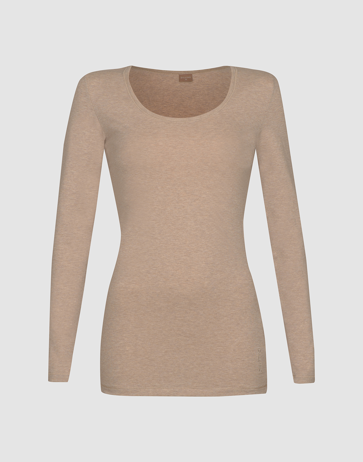 Shirt van katoen voor dames in Zwart