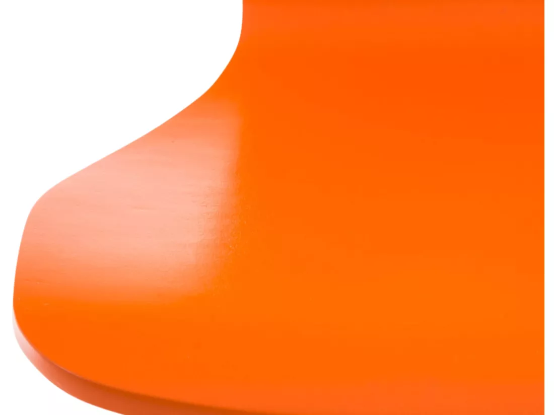 Chaise de conférence - Bois - Orange - Aaron