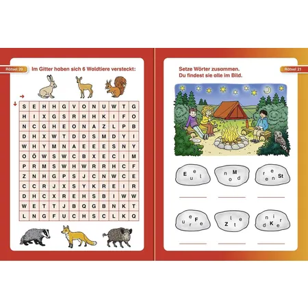 Ravensburger Leserabe, Lesestufe 1 - Bild-Lese-Rätsel