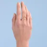 Bague ajustable Fil d'Or Les Néréides