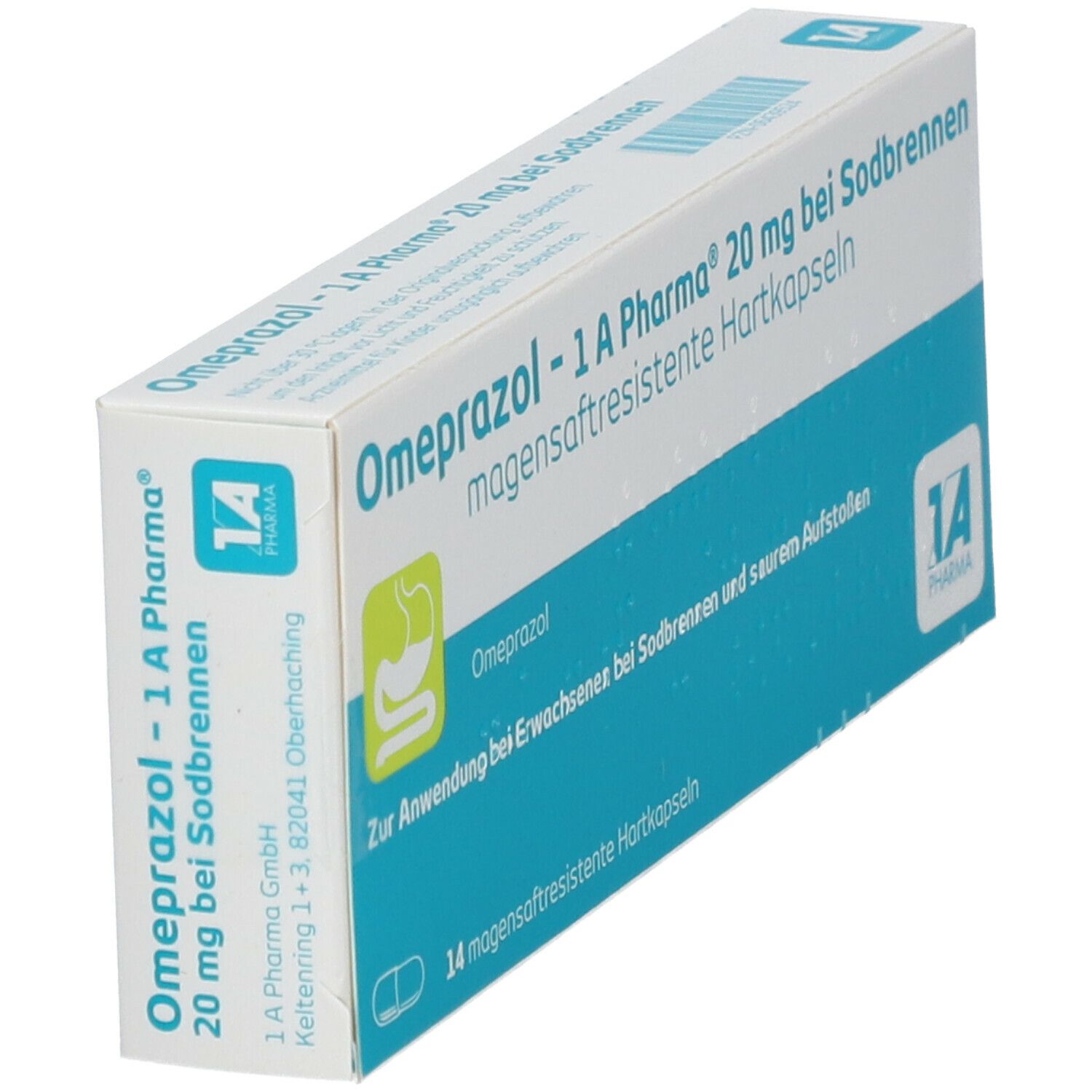 Omeprazol - 1 A Pharma® 20 mg bei Sodbrennen