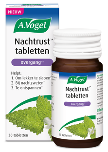 A.Vogel Nachtrust Tabletten - Overgang 30ST