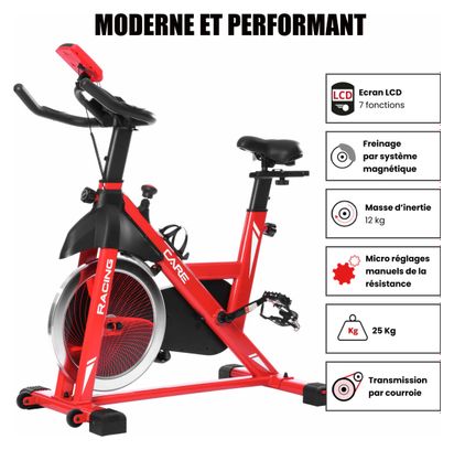 Vélo de Biking - CARE - racing 470-475 Rouge
