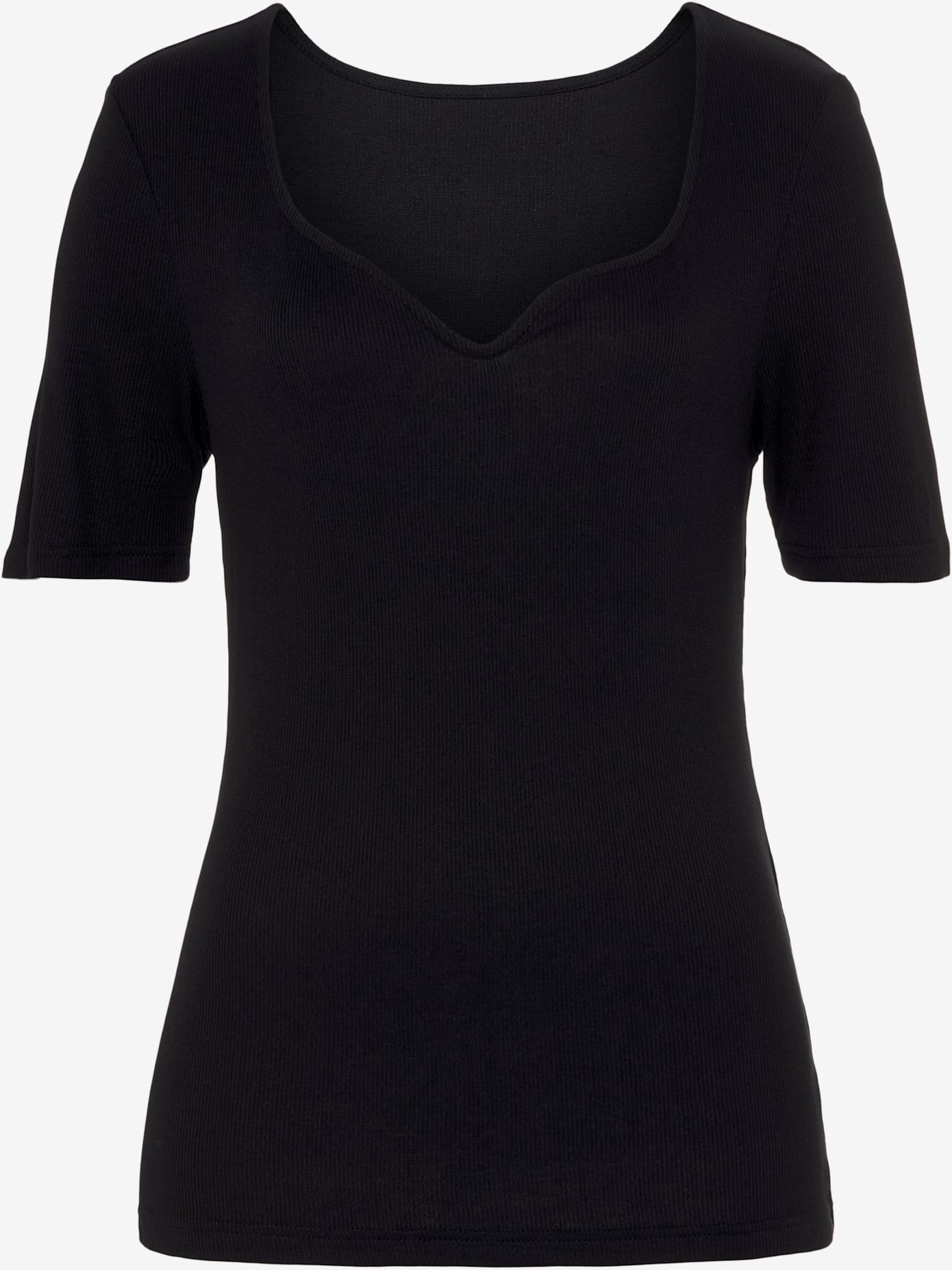 T-shirt vivance en qualité côtelée douce et souple