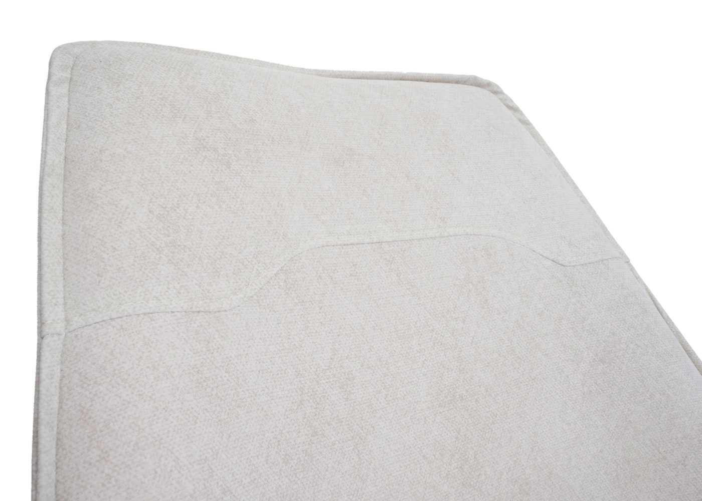 6er-Set Esszimmerstuhl MCW-K15, Küchenstuhl Polsterstuhl Stuhl mit Armlehne, Stoff/Textil Metall ~ creme-beige