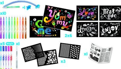 Maped Creativ Hobbysett Magic Blowpen Art Station