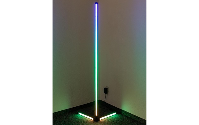 Stehlampe »FTM RGB schwarz 1.56m 27W« Farbwechsler