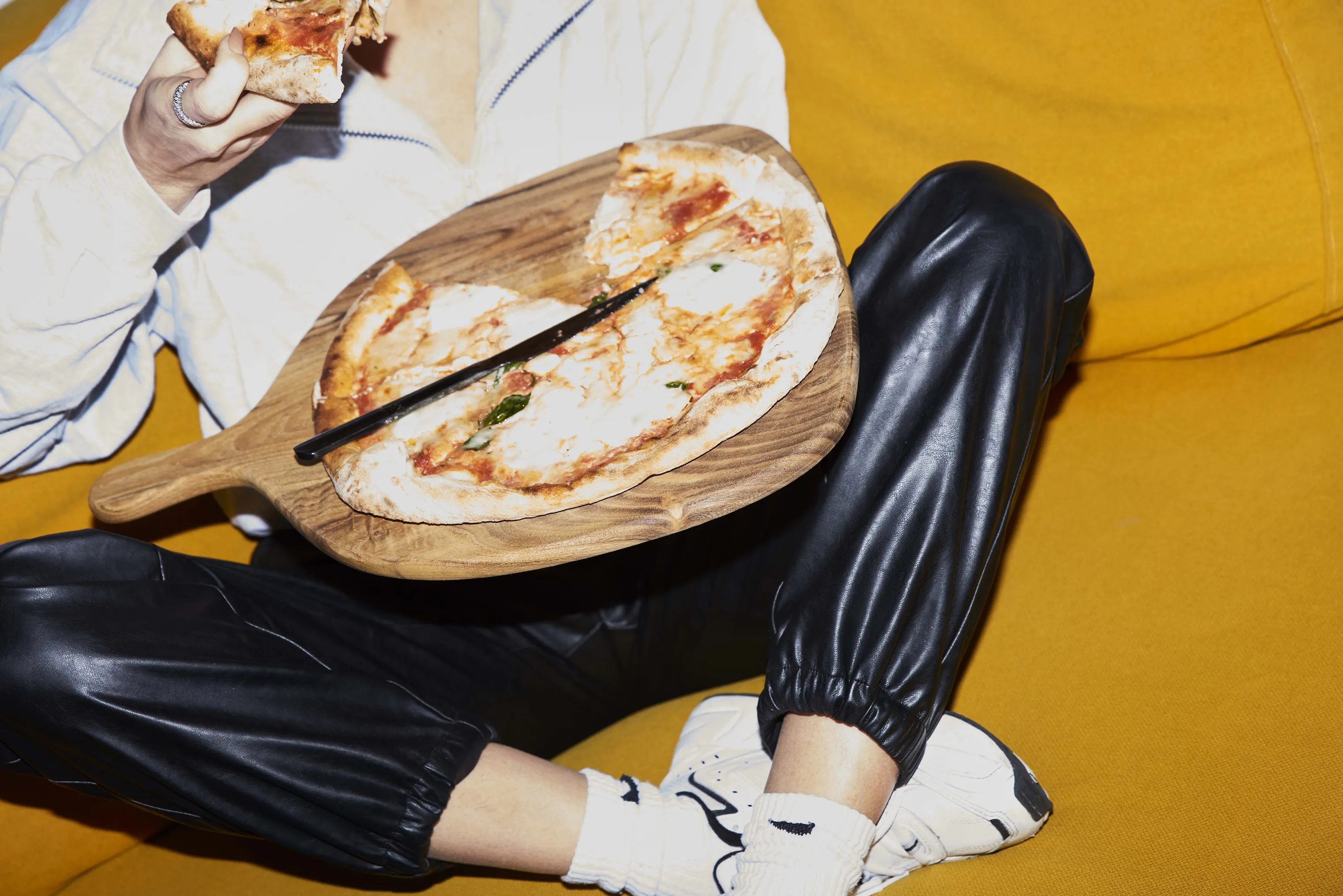 RAW by Aida Teak Pizza/serveringsbræt