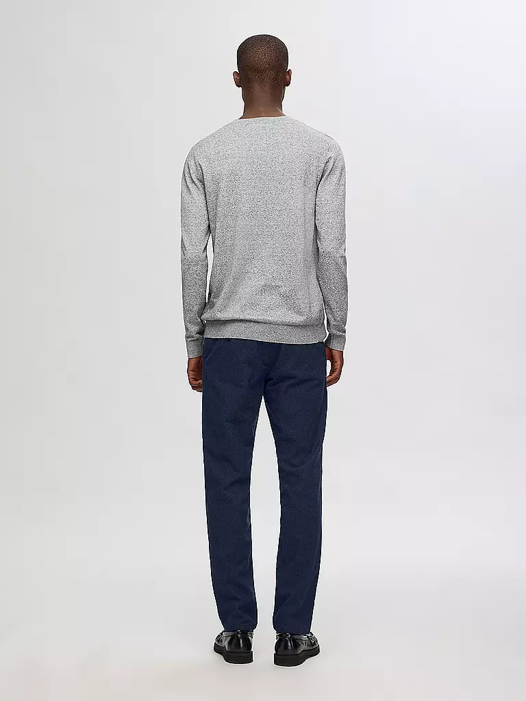 SELECTED Pullover SLHBERG  hellgrau