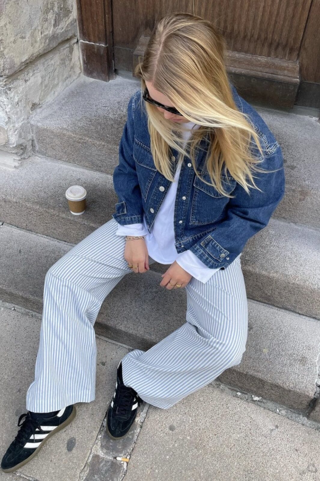 MbyM Grasielle-M blue sugar stripe