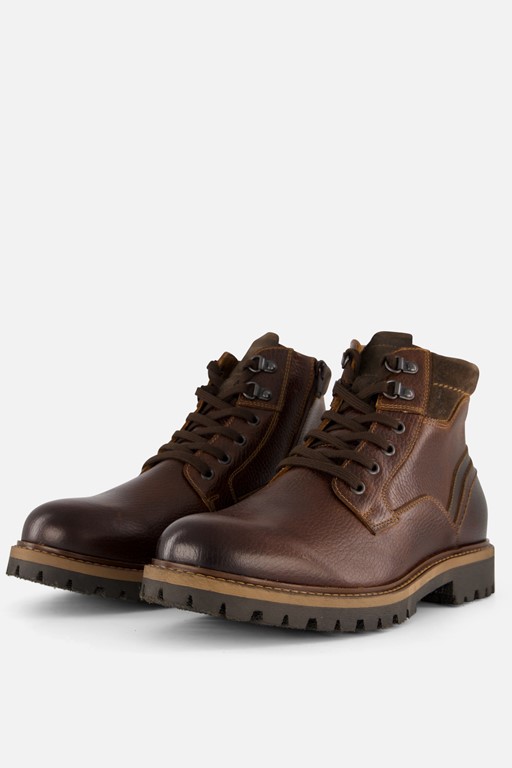 Outfielder Veterboots bruin Leer