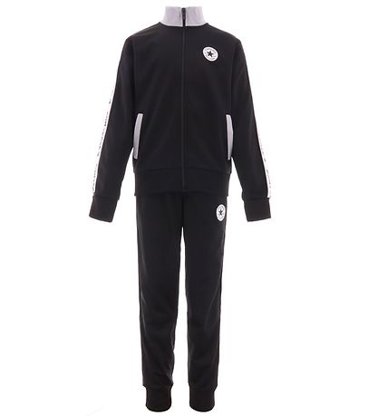 Converse S?t - Cardigan/Sweatpants - Sort/Wolf Grey