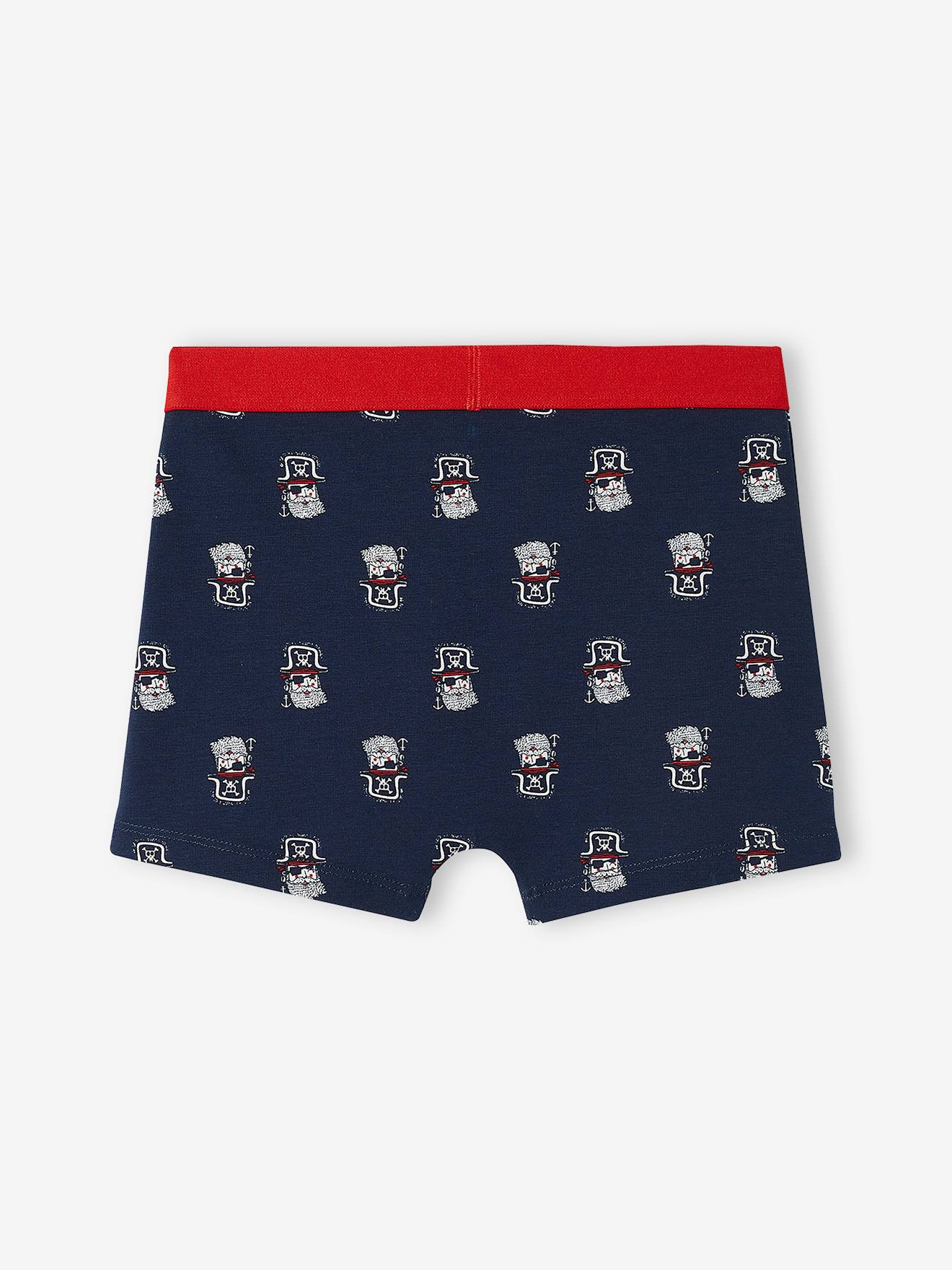 Pacote com 5 cuecas boxer 