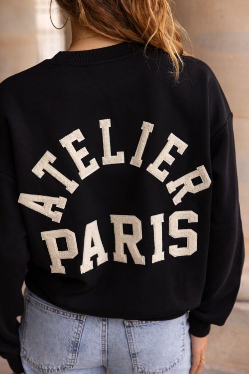 Zwarte sweater 