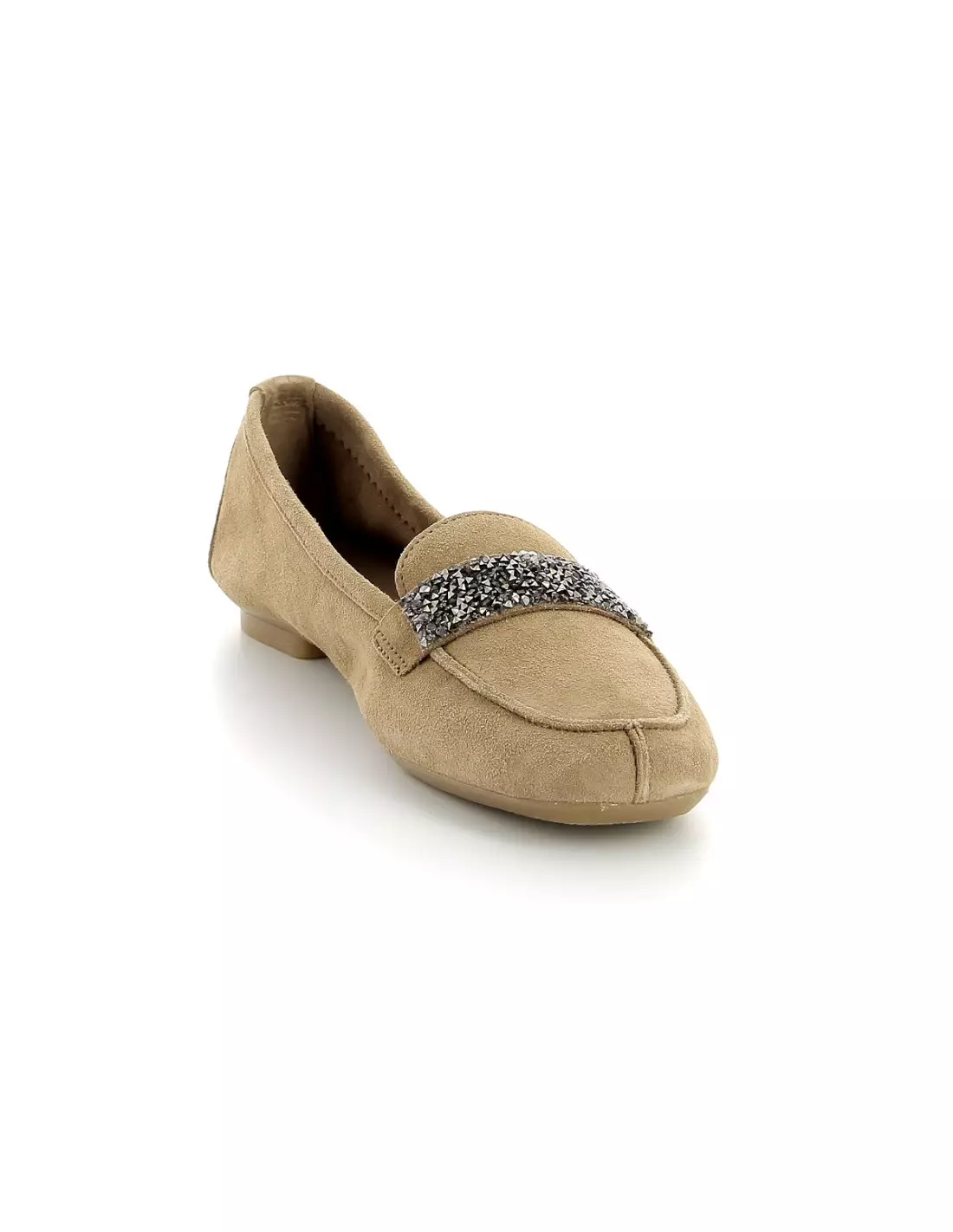 REQINS HELIOS CRIST NAT TT04282 - Mocassins & bateaux Naturel