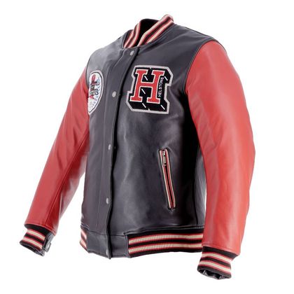 Blouson Helstons STUDENT MOTUL - Noir / Rouge