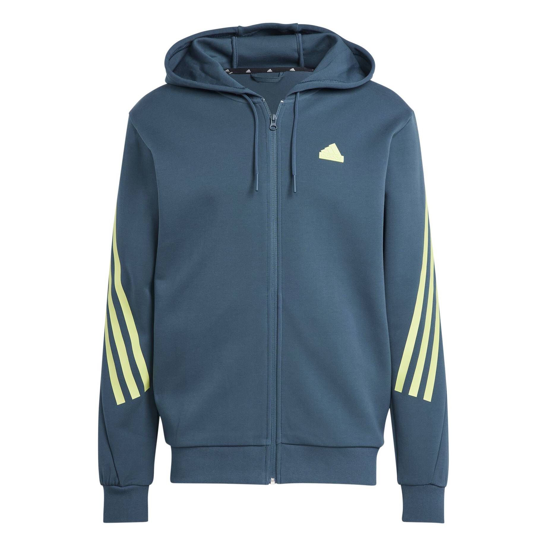 adidas Sportswear| Herren Sweatjacke mit Kapuze FUTURE ICONS 3 STRIPES FULLZIP
