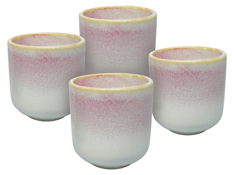 Espressokopje 13cl set van 4 aardewerk