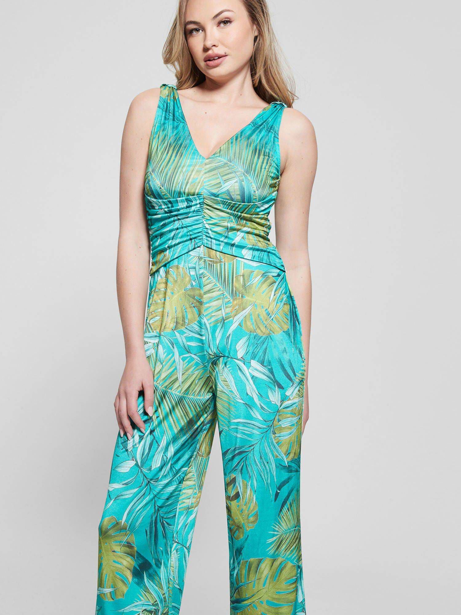Guess| Damen Jumpsuit POPLIA OVERALL Slim Fit