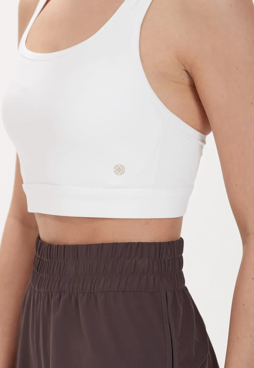 Athlecia Jennie W Sports Bra White