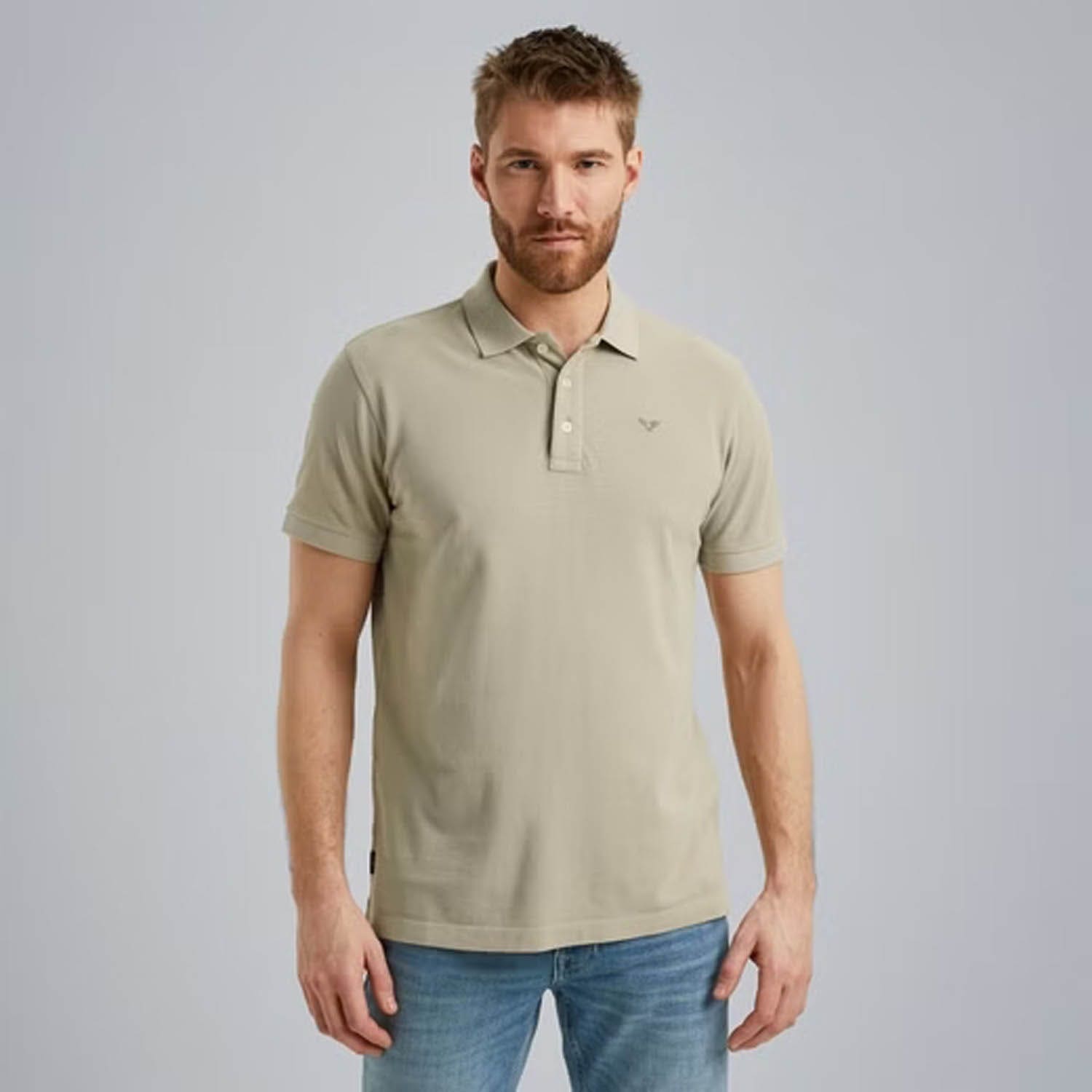 PME Legend  Short Sleeve Polo Garment Dyed Pique