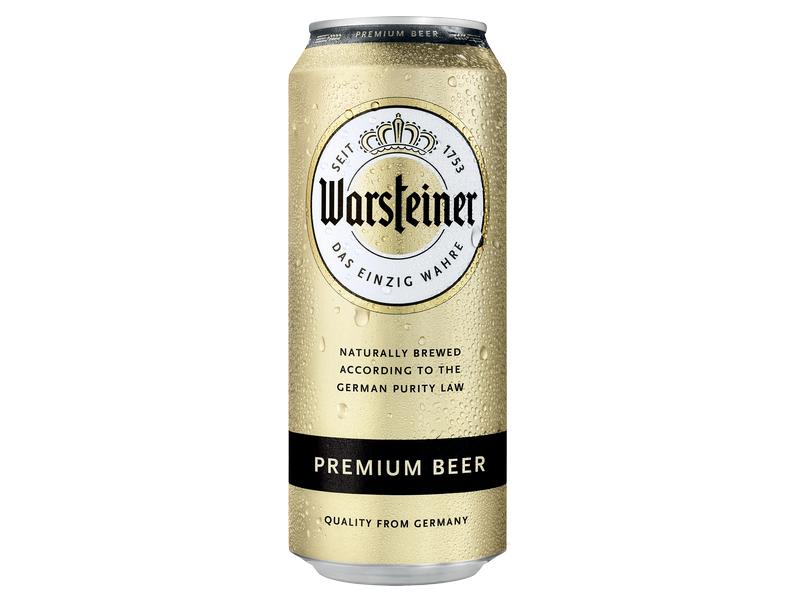 Warsteiner Bier Premium 0.5 l Süffiges und erfrischendes Pilsener